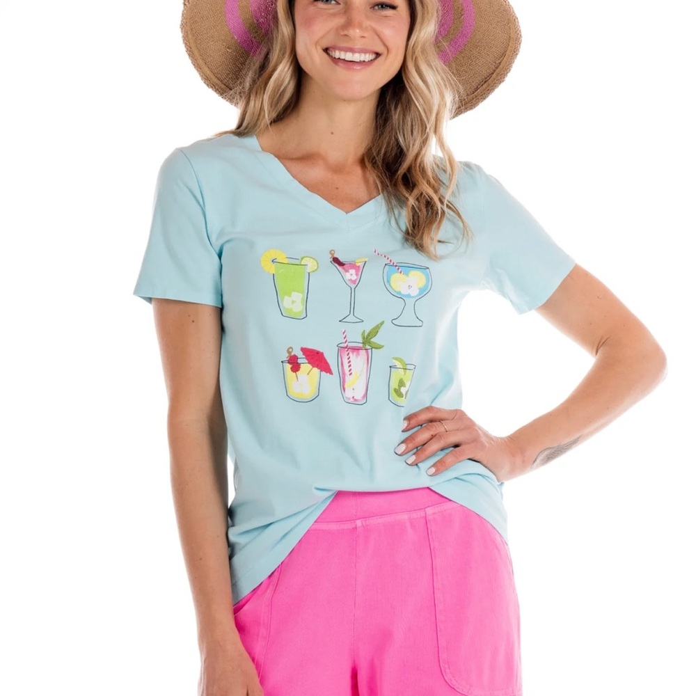 NWT Fresh Produce t shirt Alure T Cocktails - Picture 8 of 9